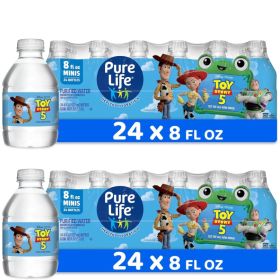 Purified Bottled Water, 48 Pack 8fl Oz
