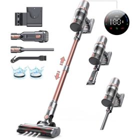 45KPa Strong Suction Power Wireless LED Touch Display 60 Minutes Of Battery Life Home Lightweight Handheld Pet Hair Vacuum Cleaner