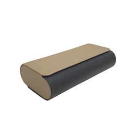 Dual Glasses Case 2-in-1  Double Eyeglasses Case For Women & Men (Option: khaki)