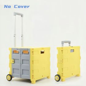 Portable Plastic Cover (Option: No cover yellow)